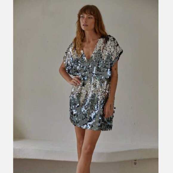 By Together Dresses & Skirts - NWT By Together By Together Silvia Sequin Disco Party Dress, S
